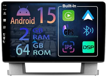 [2+64GB] 9 Android 15 Autoradio per Opel Astra J/Buick Excelle 2010-2014 Radio Carplay Stereo Wireless Mit Car Play GPS Auto Navi Bildschirm Bluetooth Navigation Player Touchscreen