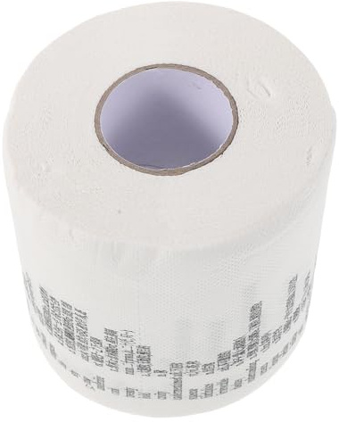 UPKOCH Lustiges Toilettenpapier mit Englischlektionen Kreatives Klopapierrolle in Standardgröße Weiches Bedrucktes Toilettenpapier für Schüler und Geschenk für Badezimmerhumor