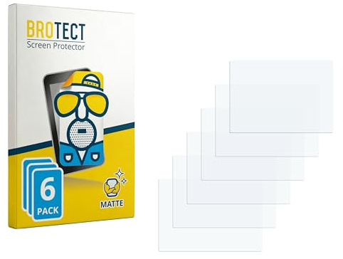 BROTECT Entspiegelungs-Schutzfolie für Ultratronik Glass Touch Front 5 (6 Stück) Matte Displayschutz-Folie, Anti-Reflex, Anti-Fingerprint