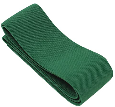 BIG-SAM - Gummiband/Gummilitze - 50mm breit - (1 Meter, Dunkelgrün (4803))