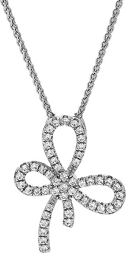 Orphelia Damen-Ketten mit Anhänger 925 Sterling Silber zirkonia ZH-7351