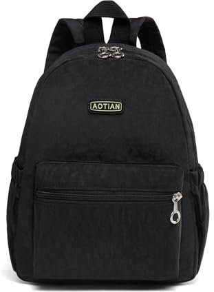 AOTIAN Women's Mini Backpack Minimalist City Pack Lightweight Teens Daypack 7 Litres