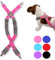 FunnyDogClothes Hunde-Hosenträger für Haustierkleidung, Windeln, Hosen, Röcke, Bauchbänder für kleine, mittelgroße und große Hunde (XS/M: 4-11,3 kg), Rosa