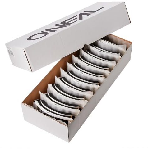 O'NEAL Motocross Brille B-Zero Goggle V.22, Weiß, 6030-31