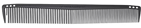 Olivia Garden CarbonLite Carbon Combs for Women and Men - Professional Hairdresser and Barber Accessories - Heat Resistant Up to 460 Degrees, 8.5 Cutting Comb