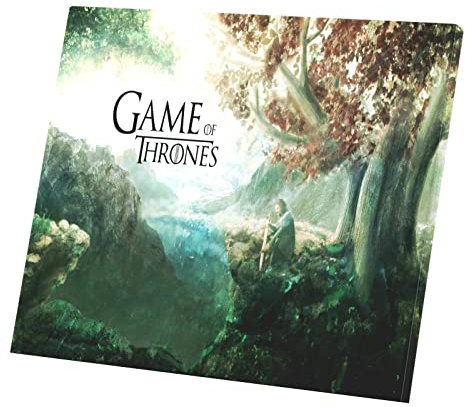 Game of Thrones Ned Stark Leinwandbild, Motiv: Bäume des Nordens Barrals Der Eiserne Throne, 71 cm x 60 cm