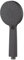 Blue Canyon Artemis Shower Head, High-Pressure Water Flow, Premium Plastic Shower Head for Bath with Anti-Blocking Nozzles, Customised Bathing with 3 Mode Shower Spray, Easy to Install and Clean