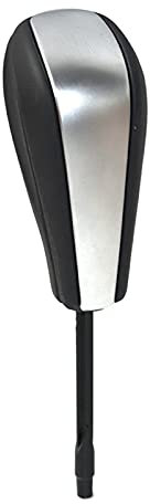 MGRAS Automatischer Schaltknauf Kopf Schalthebel Stick passend für BMW E46 E60 E61 E81 E82 E87 E38 E39 E83 E53 E61 E90 E92 E93 Schaltknauf (Farbe: kurze Länge)