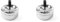 HENDI 440209 Cendrier avec bouton poussoir (Lot de 2)