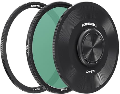 Freewell Filtro de Lente de cámara UV de 67 mm Compatible con la Serie M2
