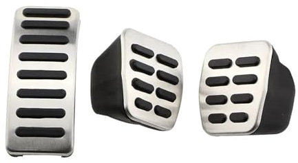 DTSGCX Bremssensor Autopedale, Gaspedal, Gasbremse, Fußstützenpedalabdeckung Für Seat, Für Ibiza 6K, 6L, 6J, Für Skoda,Für Fabia,(Style2)