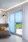 K-Home® Klebe-Plissee Iceblau Lichtschutz B100 x H210 cm