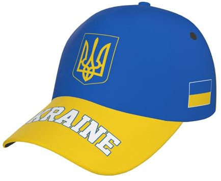 Baseball Cap Ukraine Flagge Ukrainer Schirmmütze Basecap Casual Baseball Kappe Verstellbare Sommer Kappe Für Reisen, Auf Reisen, Golf