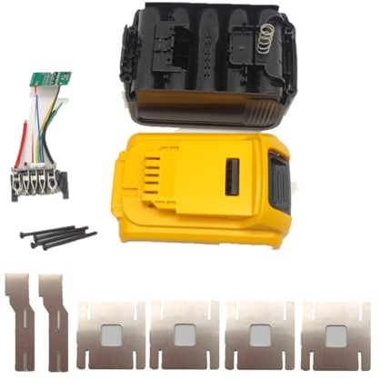 TQUXNGA Alta Capacità 10Cell 18650 Cassa Della Batteria Per 18V 20V CB200 DCB183 18V5S2P Alloggiamento Modulari Montaggio Design Del Supporto Caso