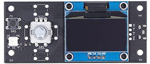 Mini 12864 Display, 1.3 Zoll LCD Screen für V0 & 3B – Klare Farbanzeige, Kompatibel mit 3D Drucker Mainboard, einfache Integration und vielseitige Anschlussmöglichkeiten
