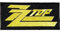 MAREL Aufnäher ZZ Top Band zum Aufbügeln, bestickt, 10 x 4 cm, Replik -1398