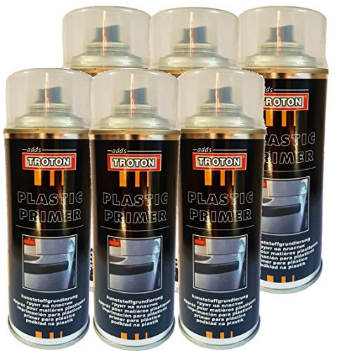 Troton 1K Kunststoff 400ml Plastik Primer HAFTGRUND KUNSTSTOFFGRUNDIERUNG GRUNDIERUNG Spray (6)