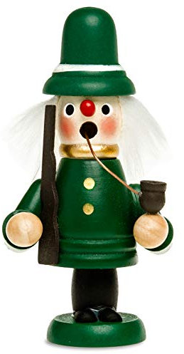Sikora RM-G Mini Räuchermännchen aus Holz, Größe:Höhe ca. 12 cm, Farbe/Modell:G3 Jäger grün