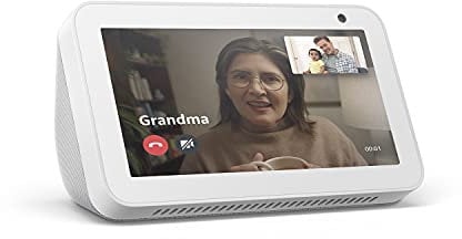 Echo Show 5 (1st Gen, 2019 release) – Smart Display with Alexa – Stay in touch with the help of Alexa – White