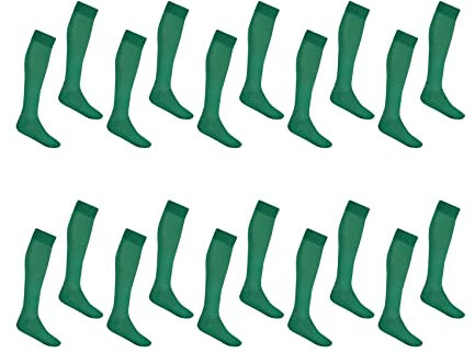 RHINOS sports Strumpfstutzen Unit 10er Pack, Farbe:grün, Größe:42-44