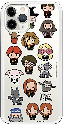 THE HOUSE OF CARCASES Offizielle Harry-Potter-Charaktere-Icons-Hülle iPhone 11 Pro zum Schutz Ihres Mobiltelefons. Flexible Silikon-Apple-Hülle mit offizieller Harry-Potter-Lizenz.