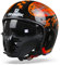 SHARK Motorradhelm S-DRAK 2 TRIPP IN KOO, Schwarz/Orange, XS