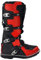 Stivali per moto da cross enduro fuoristrada quad (41 EU, Rosso)