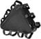 Samine Triangle Electric Mountain Li-Ion Battery Pack Cover Frame Tool Storage Bag for Bike Cycling