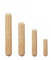 Holzdübel, Riffeldübel aus Buche Ø 6-18mm / Länge 20-160mm (25, Ø 8 x 25mm), Braun