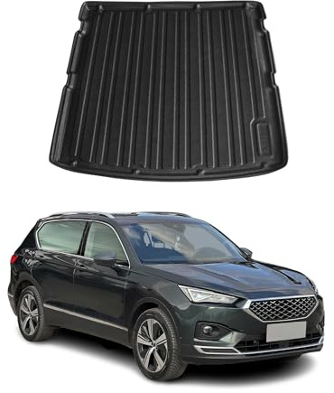 OMAC Kofferraumwanne Laderaumwanne kompatibel mit Seat Tarraco 2019-2024 7-Sitze Gummi TPE