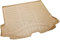 Recambo Gummi Kofferraumwanne Premium passend für Volvo V60 | BJ 2010-2018 | passgenau mit Rand | Beige