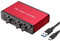 USB Audio Interface 2 In 2 Out with 48V Phantom Power,XLR Mic USB Audio Mixer Recording Podcasting and Streaming 24Bit/192kHz True Stereo