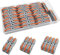 Morsettiera Elettrica, CTRICALVER 26 pcs SPL-1 Connettori Elettrici Rapidi, Connettori a Filo Compatto, Combinazione Libera (grigio)