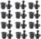 UtySty 12 Pairs Speaker Grill Guide Pegs Kit Snap Fastener Fixing Buckle Sound Box Net Cover Frame Body Socket Button Peg Clips Audio Mesh Enclosure Dust Screen Speakers DIY Replacement Parts