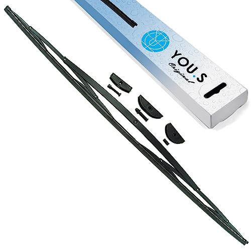 YOU.S Original Scheibenwischer Wischerblatt Wischer 1000 mm mit Reiterbefestigung Universal