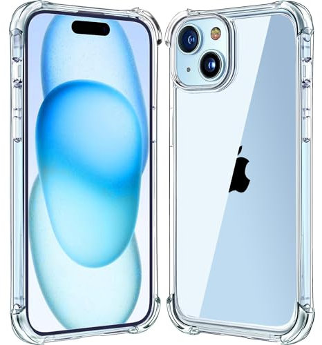 Melomon Case for iPhone 15 Plus, (6.7-Inch) 15 Plus Clear Case Soft Fit Anti-Scratch Shockproof Airbag Drop Protection Phone Bumper Cover for iPhone 15 Plus - Clear