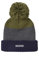 SealSkinz Flitcham Waterproof Cold Weather Bobble Hat NavyGreyOlive Unisex HAT