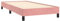 Tino Tech Lit capitonné pour chambre à coucher - Cadre de lit simple - Rose - 90 x 190 cm - Velours