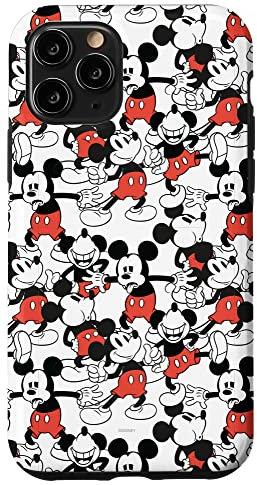 iPhone 11 Pro Disney Mickey Mouse Expressions Print Case