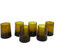 ARTIGIANATO VULCANO Lot de 6 verres marocains en verre beldi