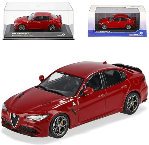 Alfa Romeo Giulia Quadrifoglio Typ 952 Limousine Rot Neueste Generation Ab 2016 1/43 Solido Modell Auto