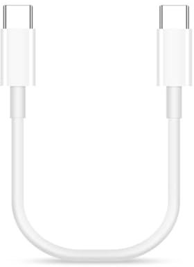 60W 20cm Short Type C Cable USB C to TypeC Fast Data Line For phone 15 Cellphone Tablet Charging