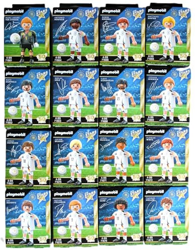 Generisch Edeka DFB Stars Euro 2024 Set 16 Sammelfiguren limitiert NEU