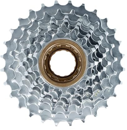 7 Fach Kassette 13-28 Zähne, Fahrrad Ritzel, 3 Schichten Beschichtung zum Schutz vor Rost, Hochpräzise Positionierung Zähne, High-Speed Rotation, Zahnkranz Kassette Mountainbike Rennrad Fahrradteil