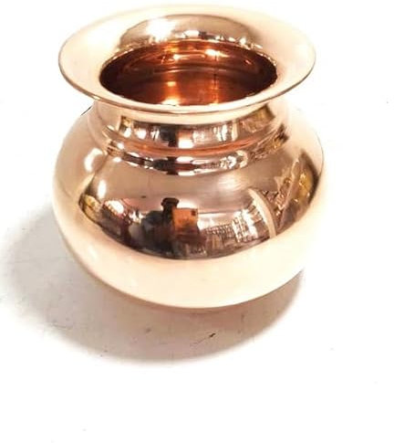 PR INTERNATIONAL Copper Kalash Lota, Copper Lota, Tamba Ka Lota for Drinking Water, Lota for Diwali, Pooja, Festival, Home Decoration