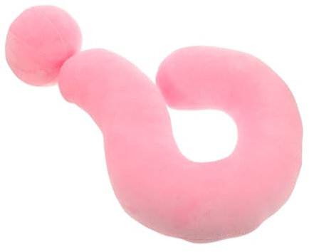 VOSAREA Fragezeichen Kissen Dekoration Umarmungskissen Stuhlkissen Bett Überwurfkissen Kissen Zum Schlafen Überwurfkissen Fürs Bett Schlafkissen Dekorieren Sie Theow Kissen Rosa
