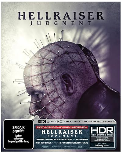 Hellraiser: Judgment Full Slip D auf 999 Stück (4K Ultra HD) Bonus
