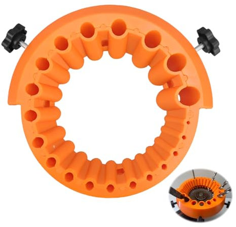 GXGM Affuteur de foret,Affuteuse ForetPour Meuleuse D'angle Pour Meuleuse de 125 mm - Convient pour Les Forets de 2 à 13 mm