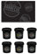 Bembo Barbecue - BBQ Rub - Starter Pack - Miscele di Spezie per Barbecue e Marinatura - Made in Italy - 6 Vasetti