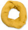 styleBREAKER Unisex Strick Loop Schal mit Patentmuster, Uni Feinstrick Schlauchschal, Winter Strickschal 01018152, Farbe:Curry